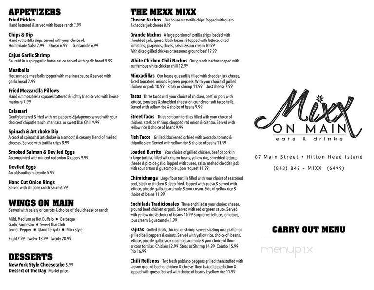 Mixx on Main - Hilton Head Island, SC
