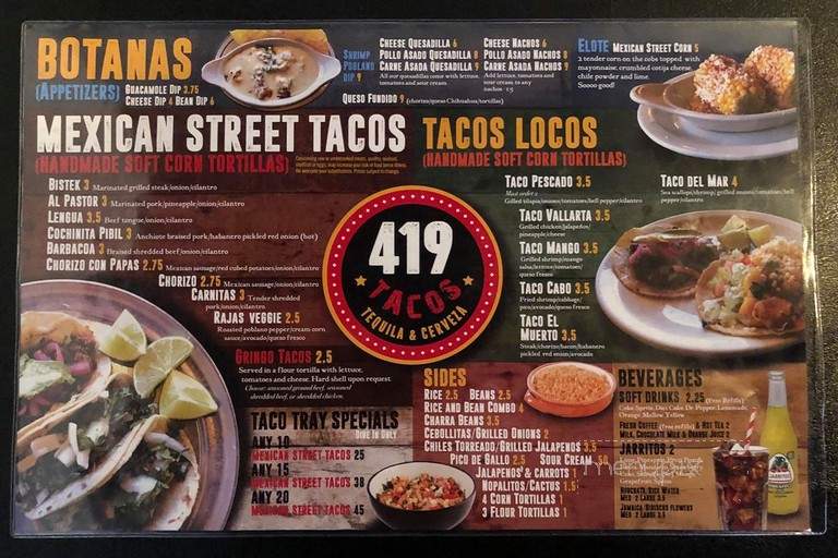 419 Tacos - Toledo, OH
