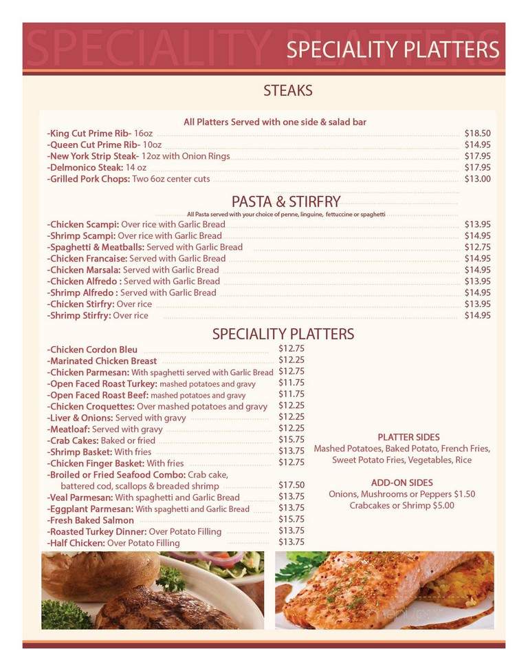 Santiago's Diner - Coopersburg, PA menu_pic