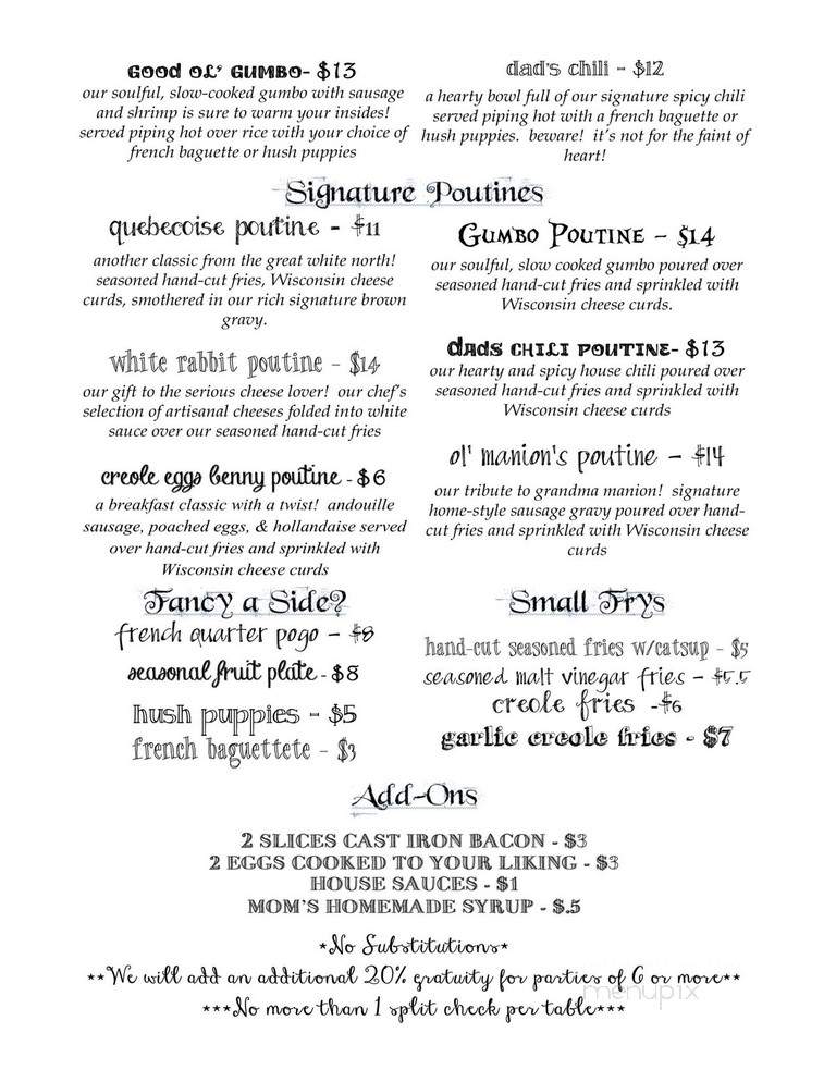 Sugar Gone Mad - Anaheim, CA menu_pic