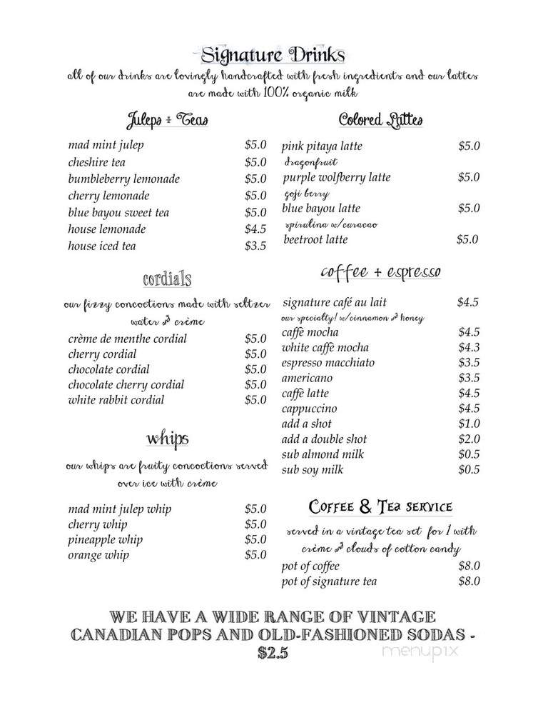 Sugar Gone Mad - Anaheim, CA menu_pic