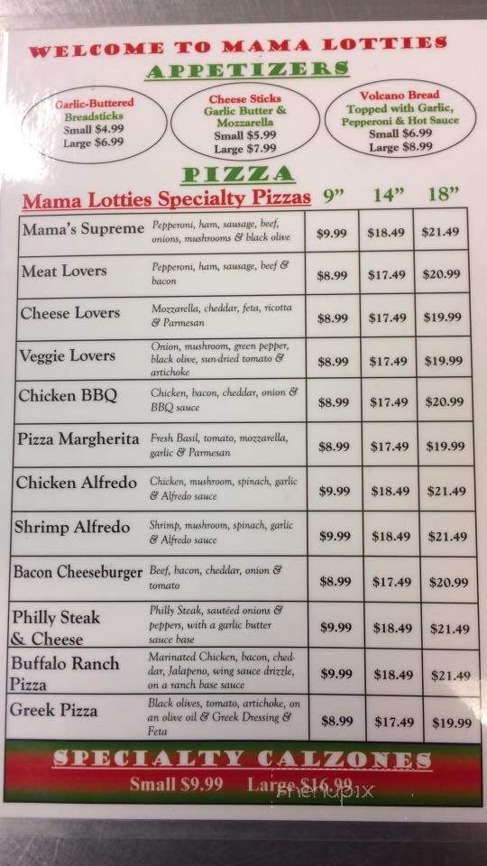 Mama Lotties Pizza Gulf Shores - Gulf Shores, AL menu_pic