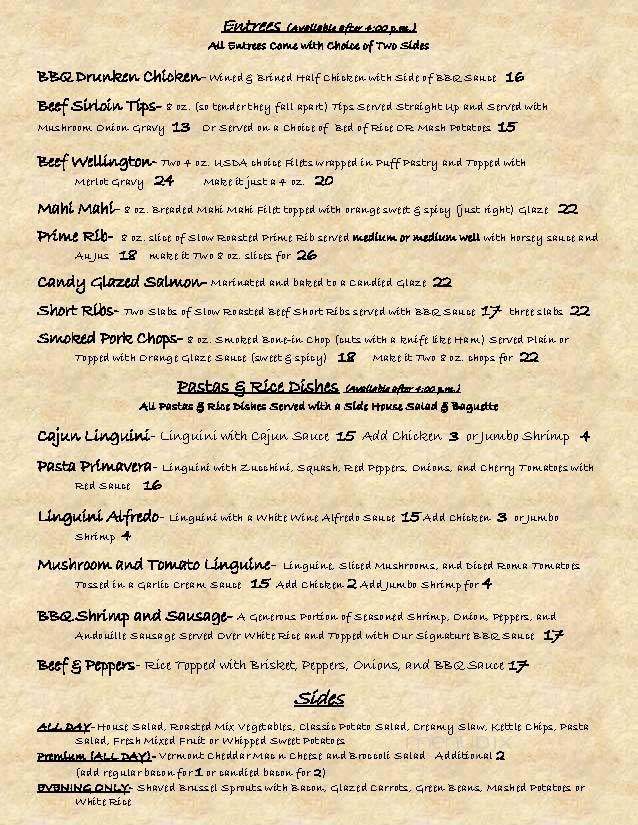 Copper Fire Bar & Eatery - Belleville, IL menu_pic