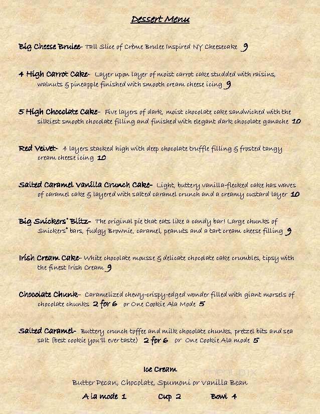 Copper Fire Bar & Eatery - Belleville, IL menu_pic
