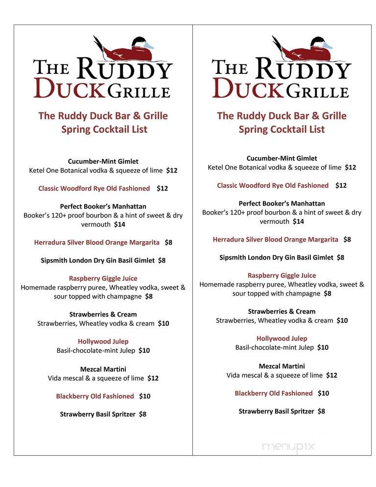 The Ruddy Duck Grille - Lexington, KY