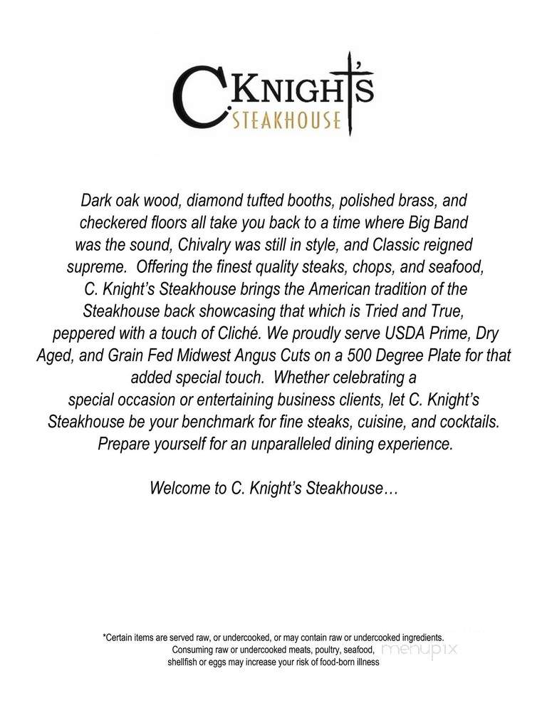 C. Knight's Steakhouse - El Dorado Hills, CA