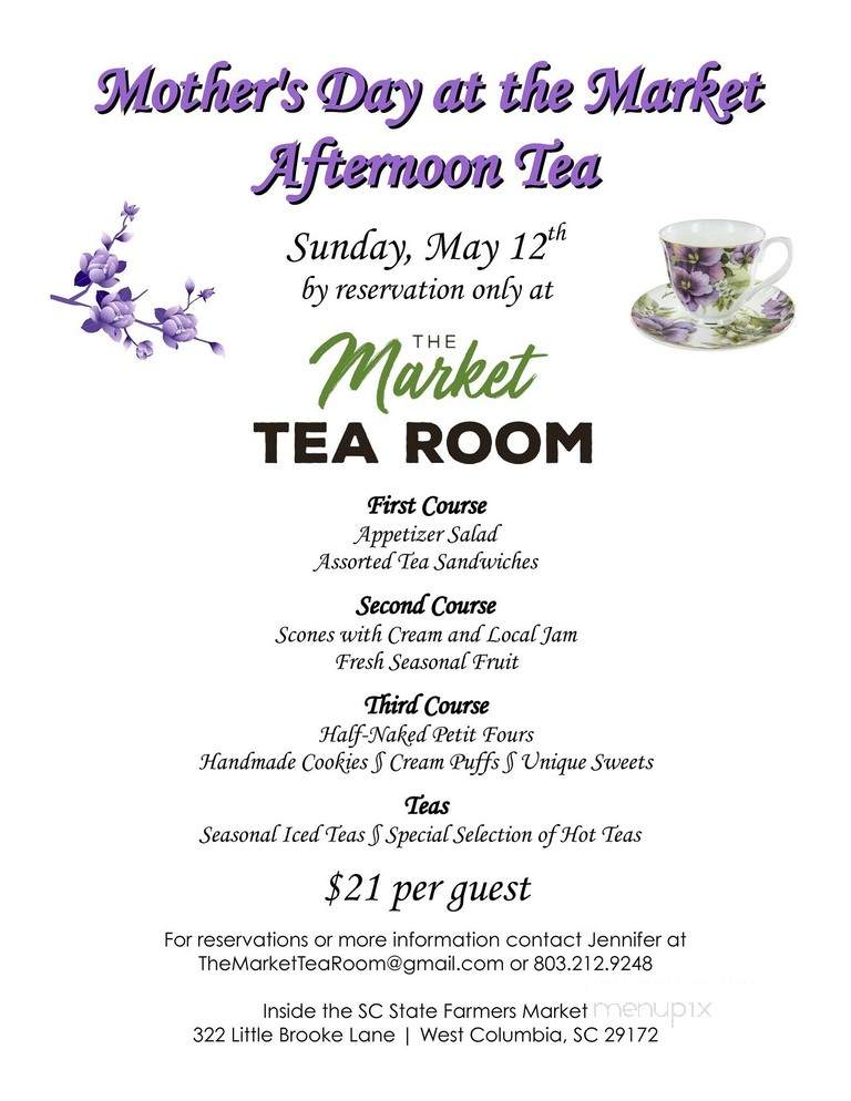 The Market Tea Room - West Columbia, SC