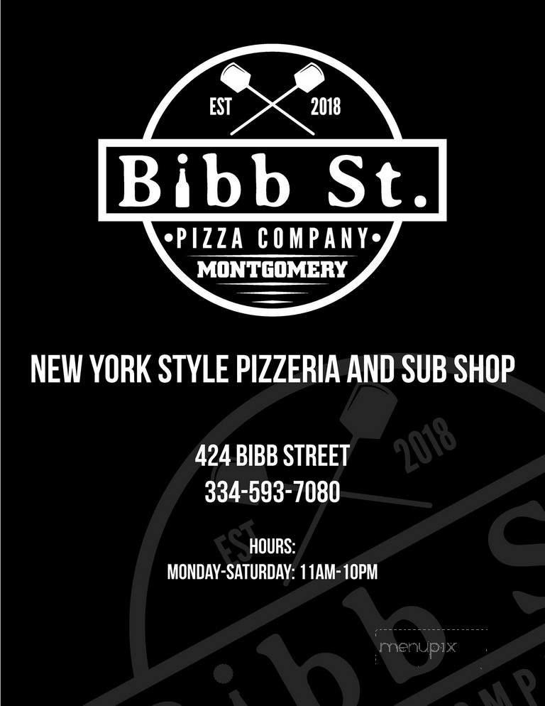 Bibb St Pizza Company - Montgomery, AL