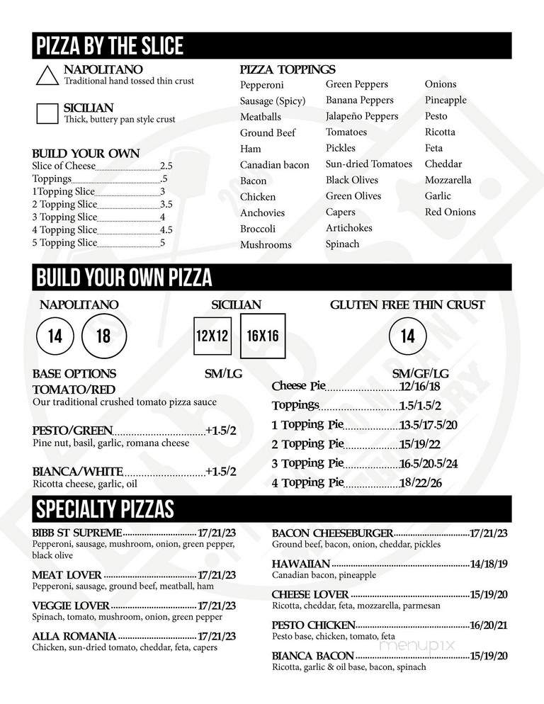 Bibb St Pizza Company - Montgomery, AL
