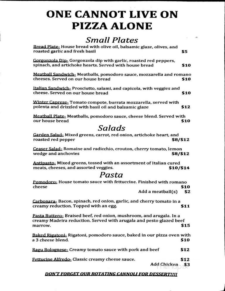 Bartolotti's - Springfield, OR menu_pic