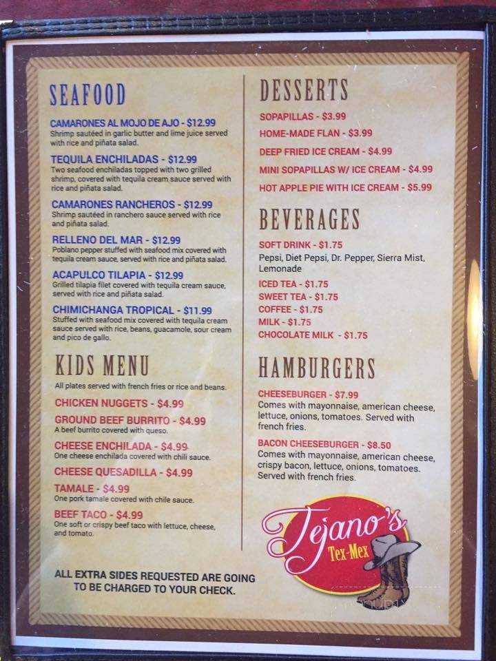 Tejano's Tex-Mex - Cooper, TX