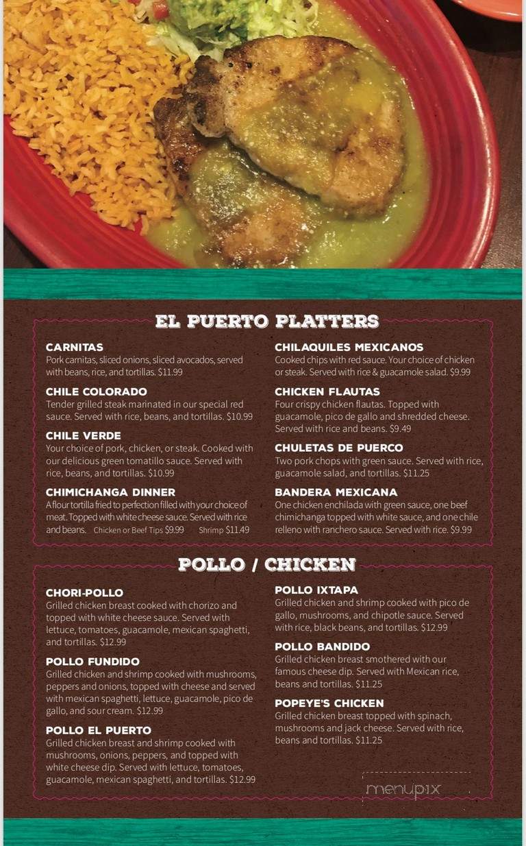 El Puerto Mexican Grill & Bar - Clinton, MO