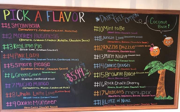 Freezing Moo - Suwanee, GA menu_pic