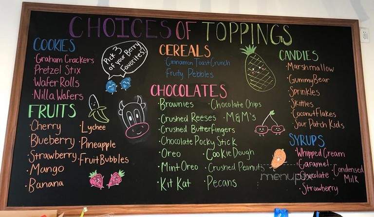 Freezing Moo - Suwanee, GA menu_pic