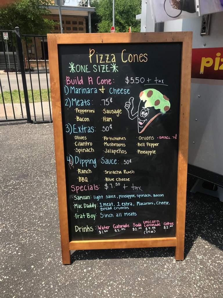 Pizza On Point - Austin, TX menu_pic