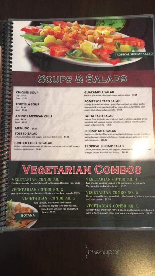 Pompeyos - Alpena, MI menu_pic