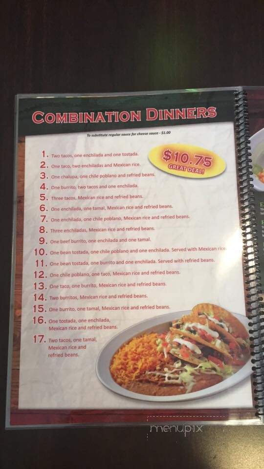 Pompeyos - Alpena, MI menu_pic