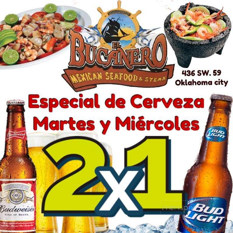 Mariscos El Bucanero - Oklahoma City, OK menu_pic