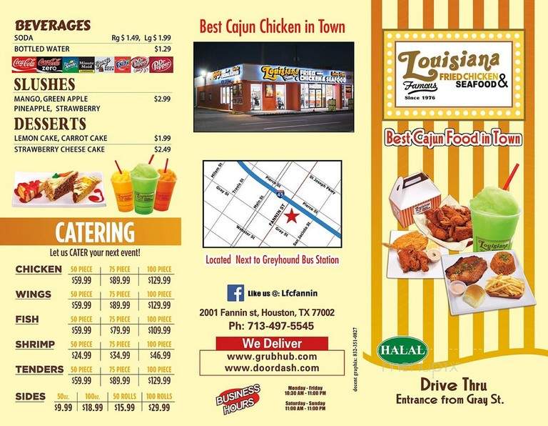 Louisiana Famous Fried Chicken - Humble, TX