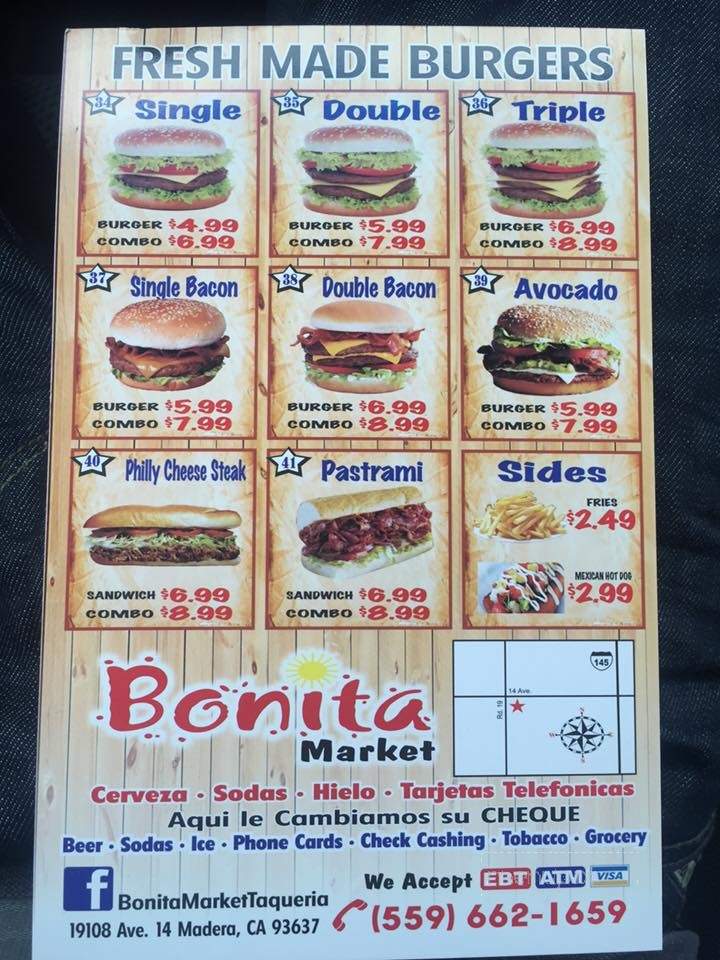 Bonita Market & Taqueria - Madera, CA