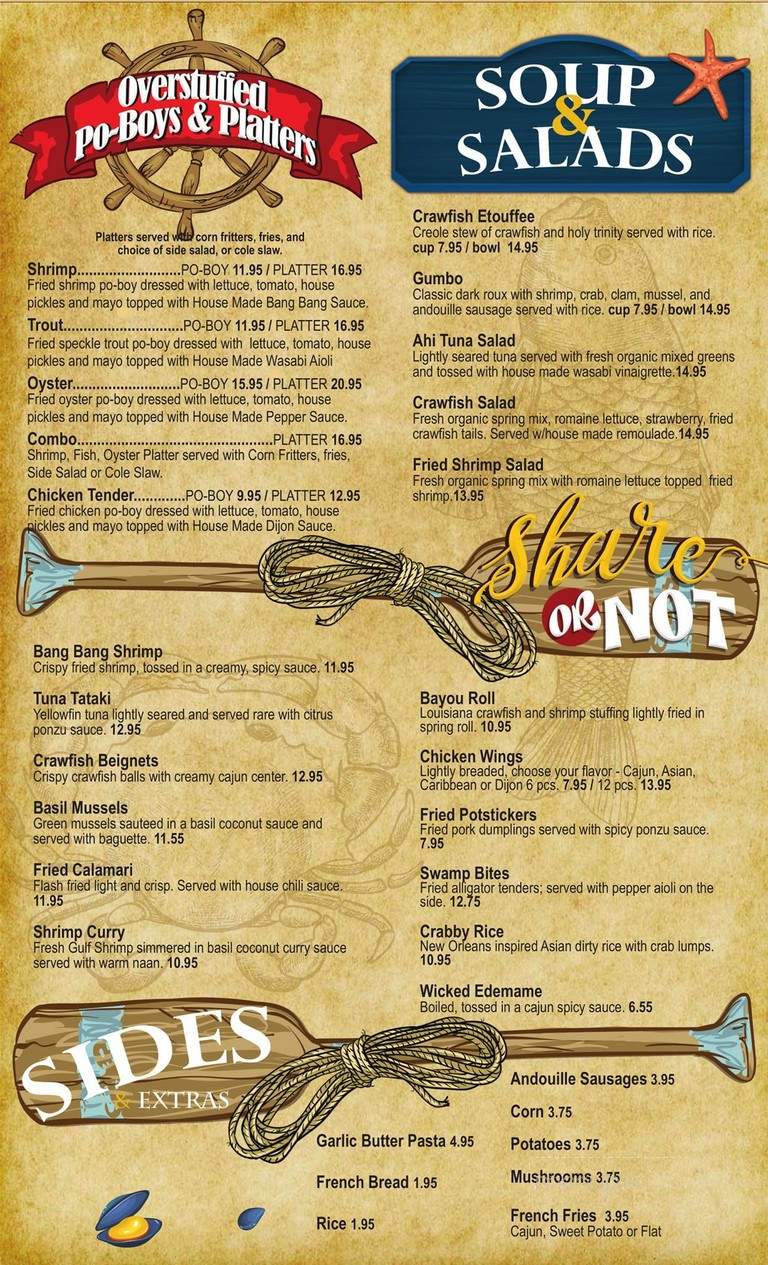 BOIL Seafood House - New Orleans, LA menu_pic