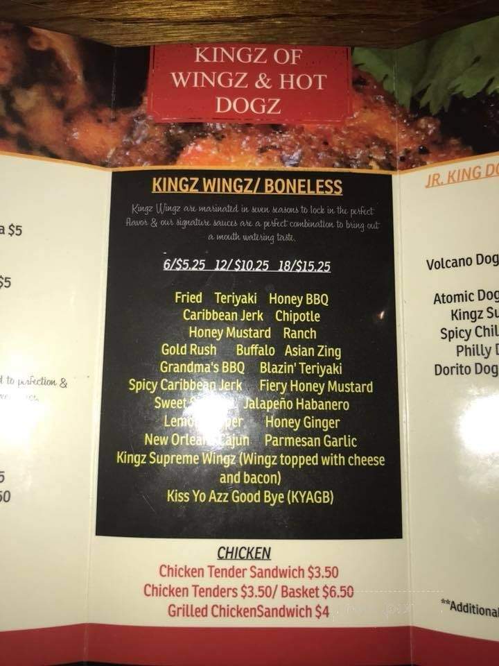 Kingz of Wingz & Hot Dogz - Lyman, SC