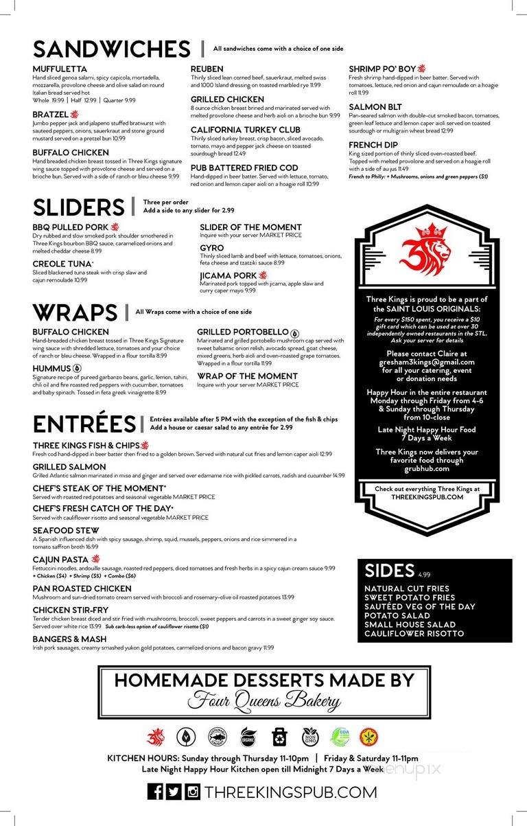 Three Kings Public House - St. Louis, MO