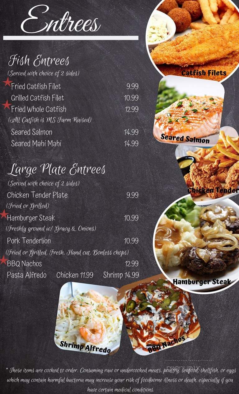 Hwy 15 Grill - Ecru, MS menu_pic