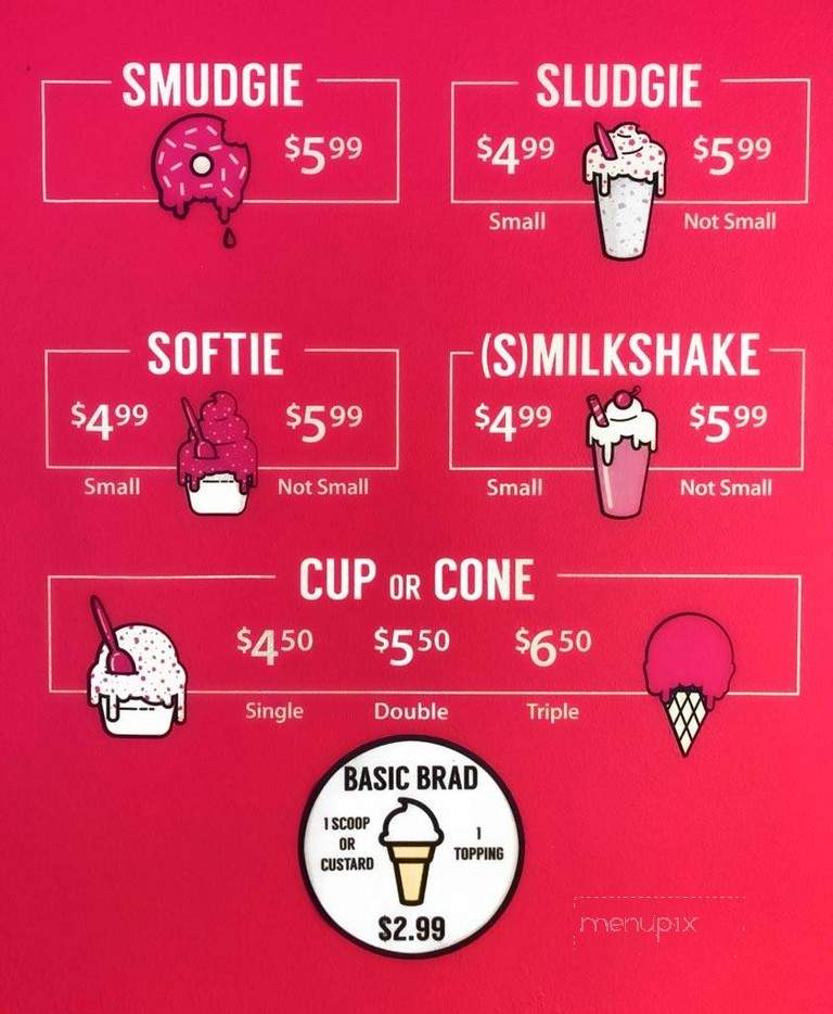 Smudgies Dessert Lab - Fayetteville, AR menu_pic