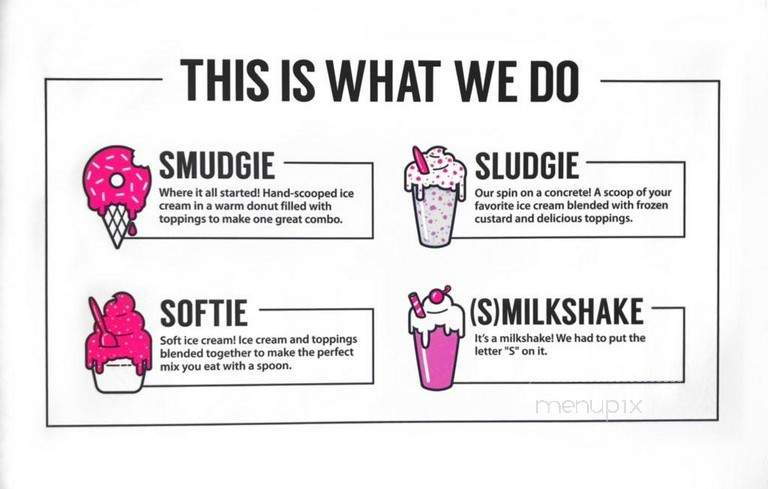 Smudgies Dessert Lab - Fayetteville, AR menu_pic