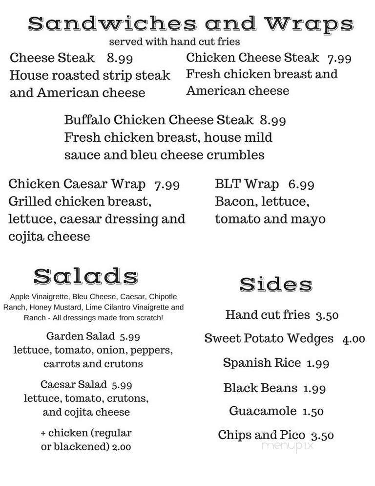 Soul Rebel Cocina - Philadelphia, PA menu_pic