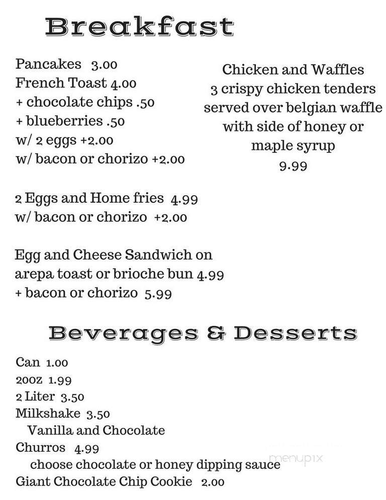Soul Rebel Cocina - Philadelphia, PA menu_pic