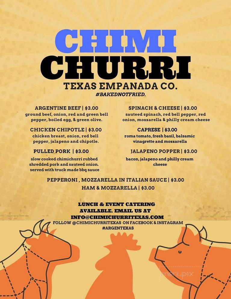Chimi Churri - San Antonio, TX menu_pic
