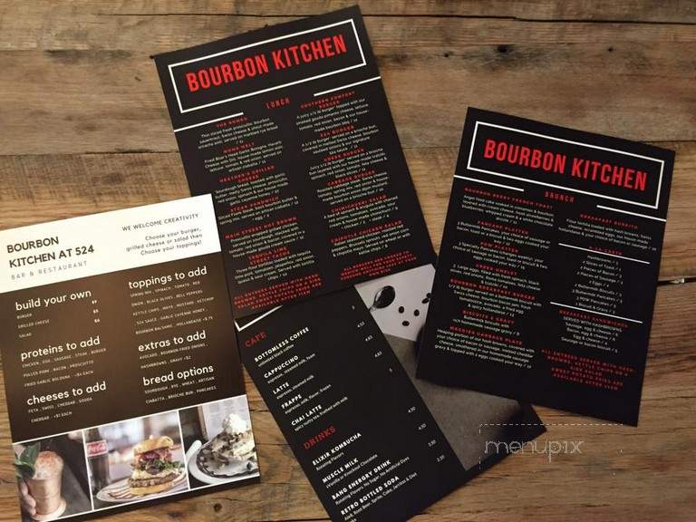 Bourbon Kitchen At 524 - Shelbyville, KY menu_pic