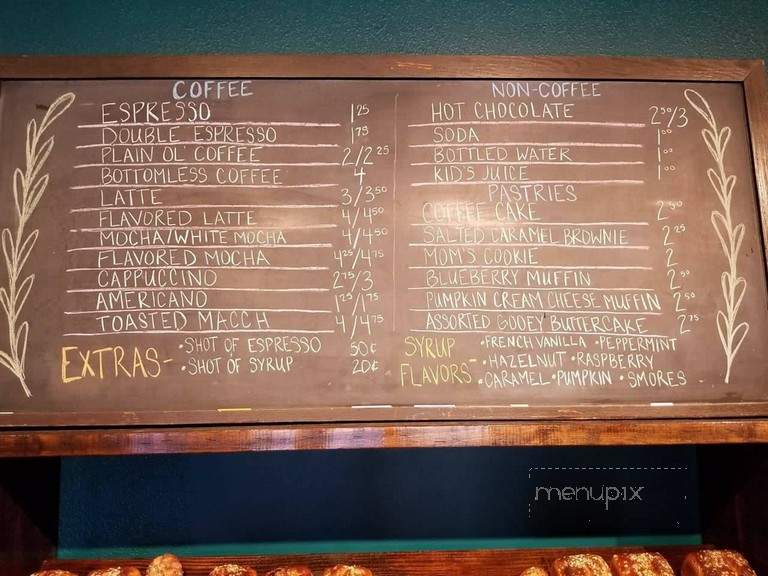 Toasted Coffee House - High Ridge, MO menu_pic