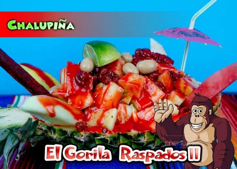 El Gorila Raspados II - Smyrna, TN menu_pic