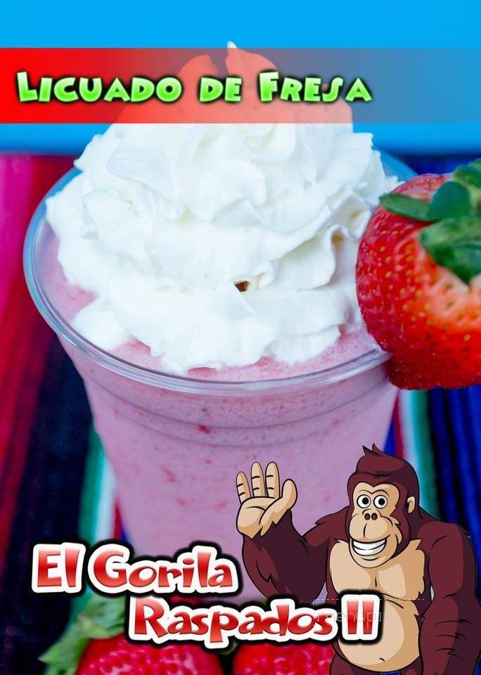 El Gorila Raspados II - Smyrna, TN menu_pic