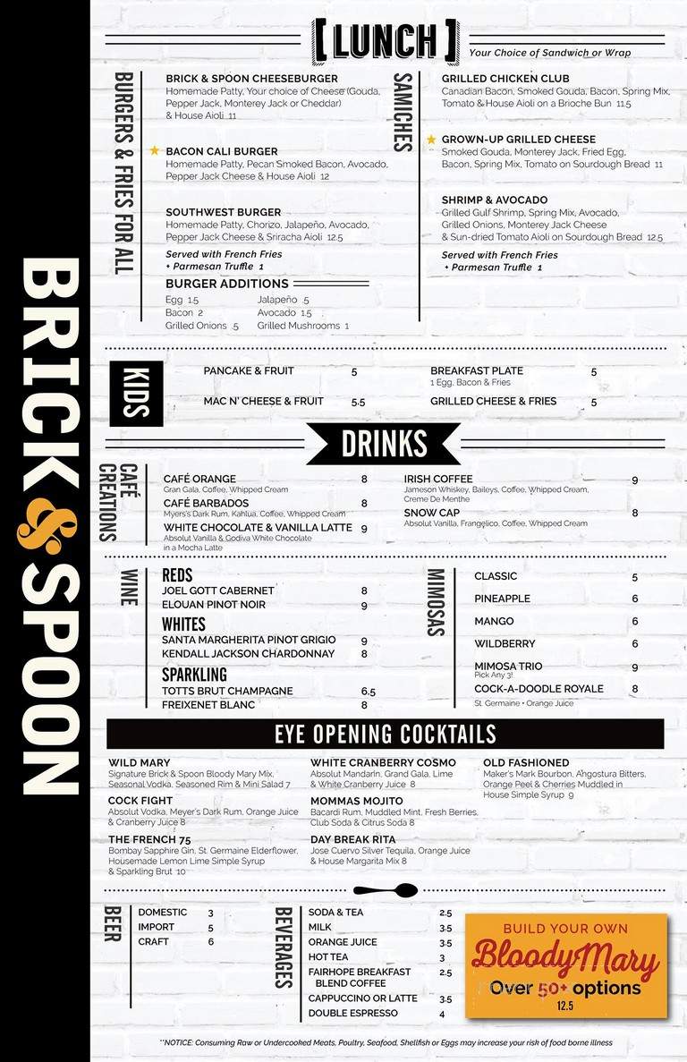 Brick & Spoon - Oxford, MS menu_pic