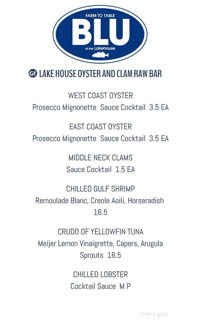 Lake House Restaurant and Bar - Mahopac, NY menu_pic
