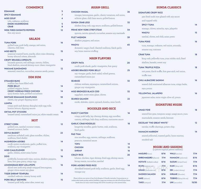 Sunda - Nashville, TN menu_pic