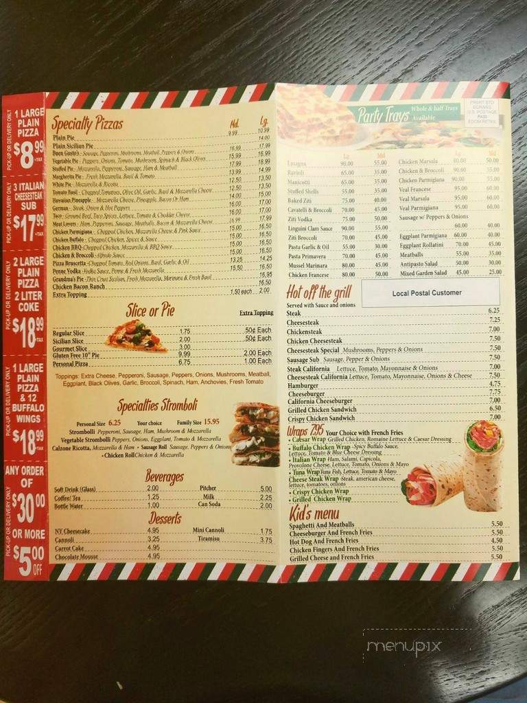 Buongusto Italian Restaurant - Easton, PA menu_pic