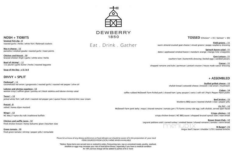 Dewberry 1850 Restaurant & Lounge - Dayton, OH