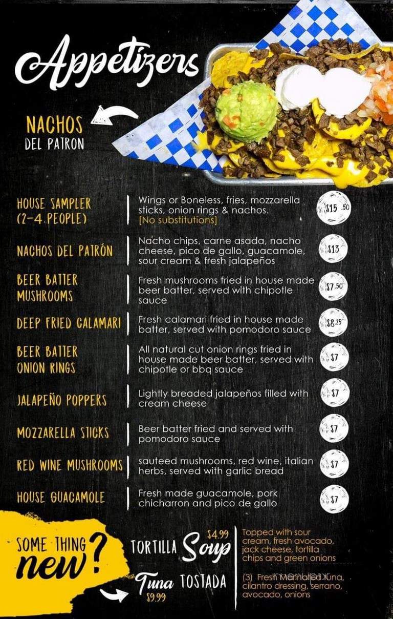 La Bodega Kichen and Bar - San Luis, AZ menu_pic