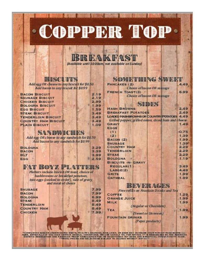 Copper Top - Stevenson, AL