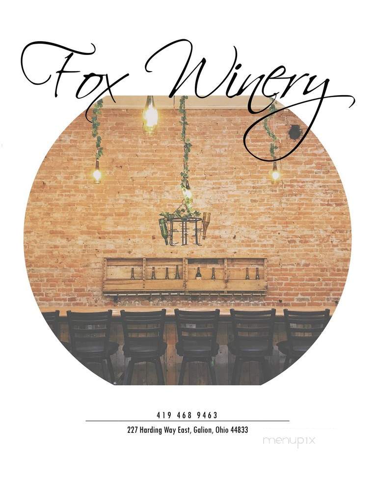Fox Winery - Galion, OH