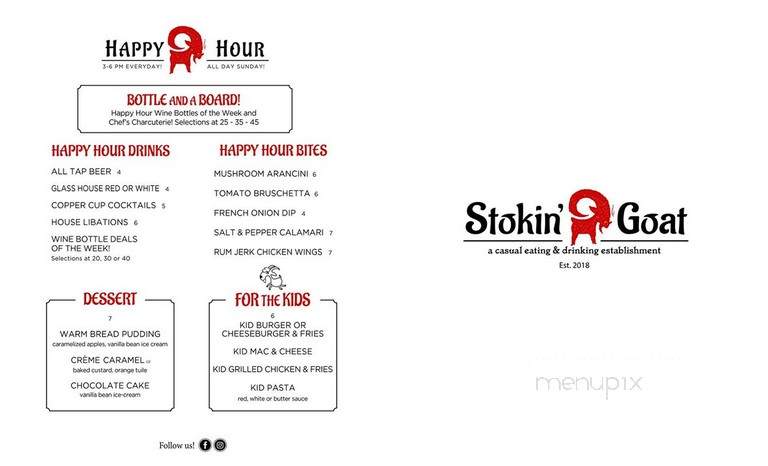 The Stokin' Goat - Omaha, NE menu_pic