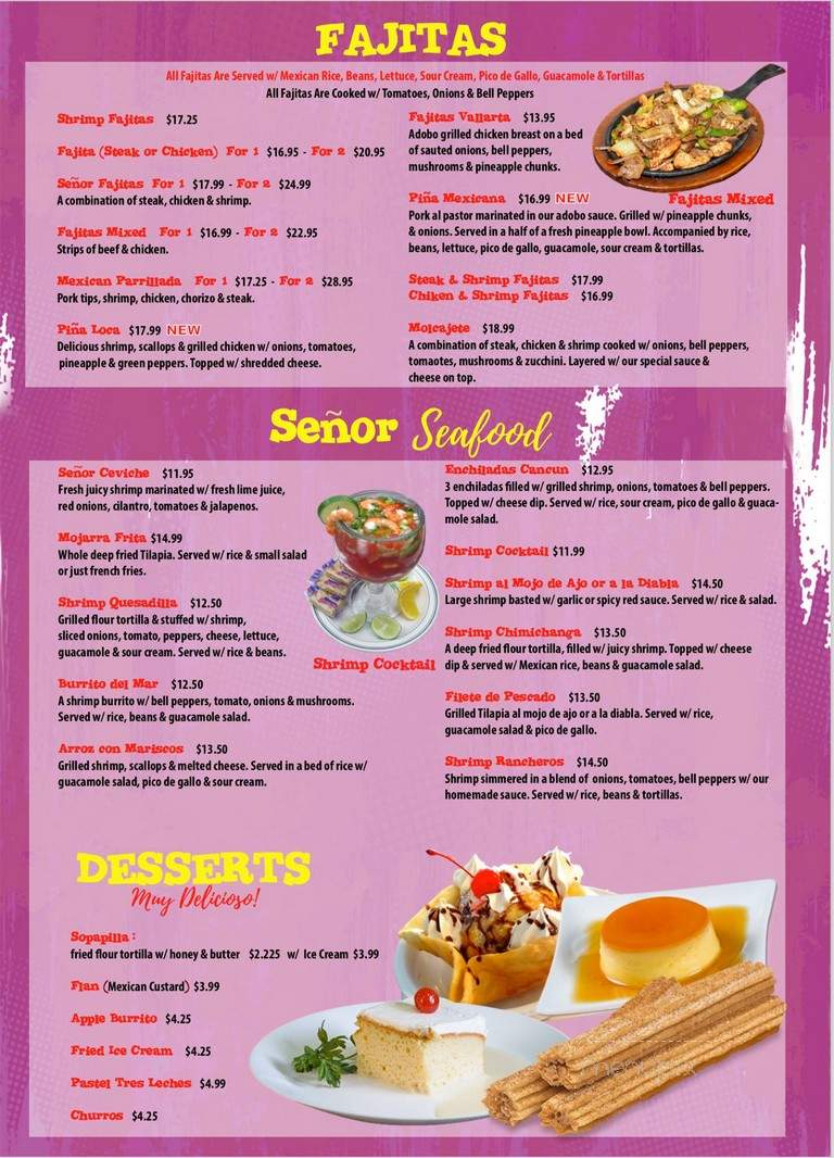 Sr Loco Tacos & Tequila - Indian Harbour Beach, FL menu_pic