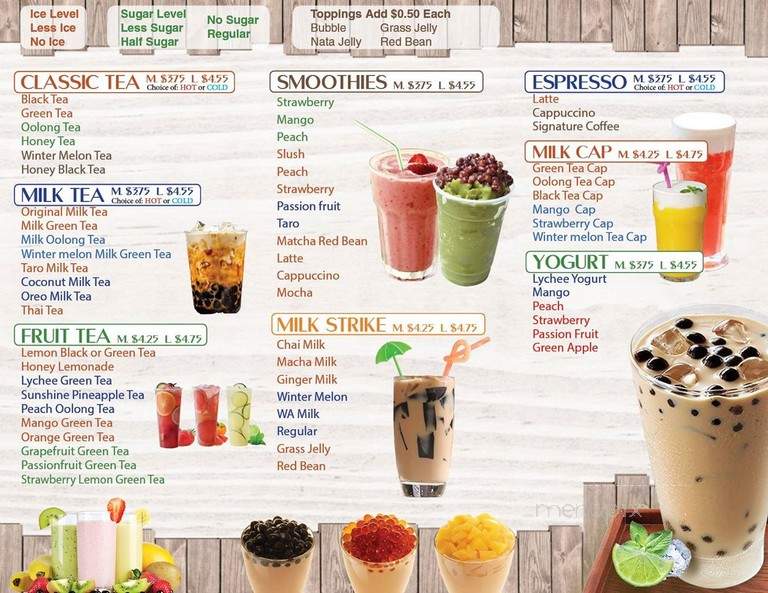 Icy Tai - Yakima, WA menu_pic