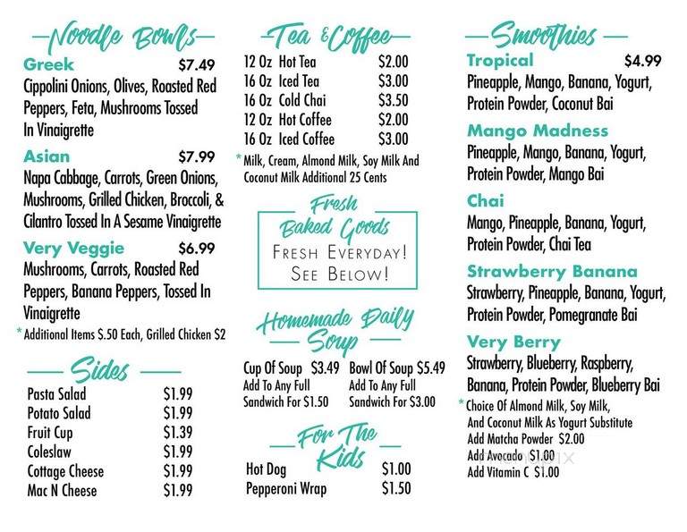 D-Lightfuls - Fort Wayne, IN menu_pic