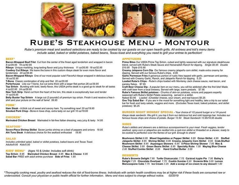 Rube's Steakhouse & Lounge - Tama, IA